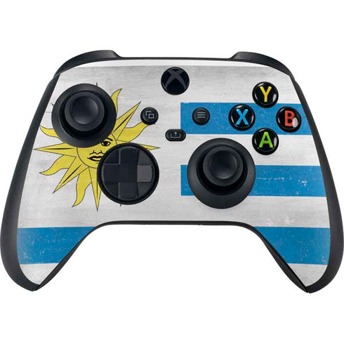 Uraguay Flag Distressed Xbox Series X Skins